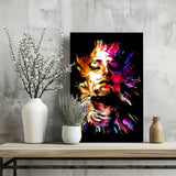 Colorful Portrait V3 Aluminum Print