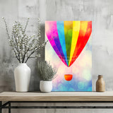 Air Balloon Aluminum Print