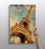 Eiffel Tower Aluminum Print