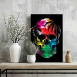 Skull Aluminum Print