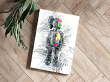 Kaws Aluminum Print