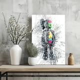 Kaws Aluminum Print