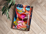 Lollipop Girl Aluminum Print