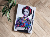 Princess Leia Aluminum Print