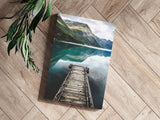 Glacier Lake Aluminum Print