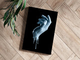 Hand in Paint Aluminum Print