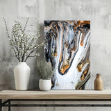 Abstract Marble Pattern V20 Aluminum Print