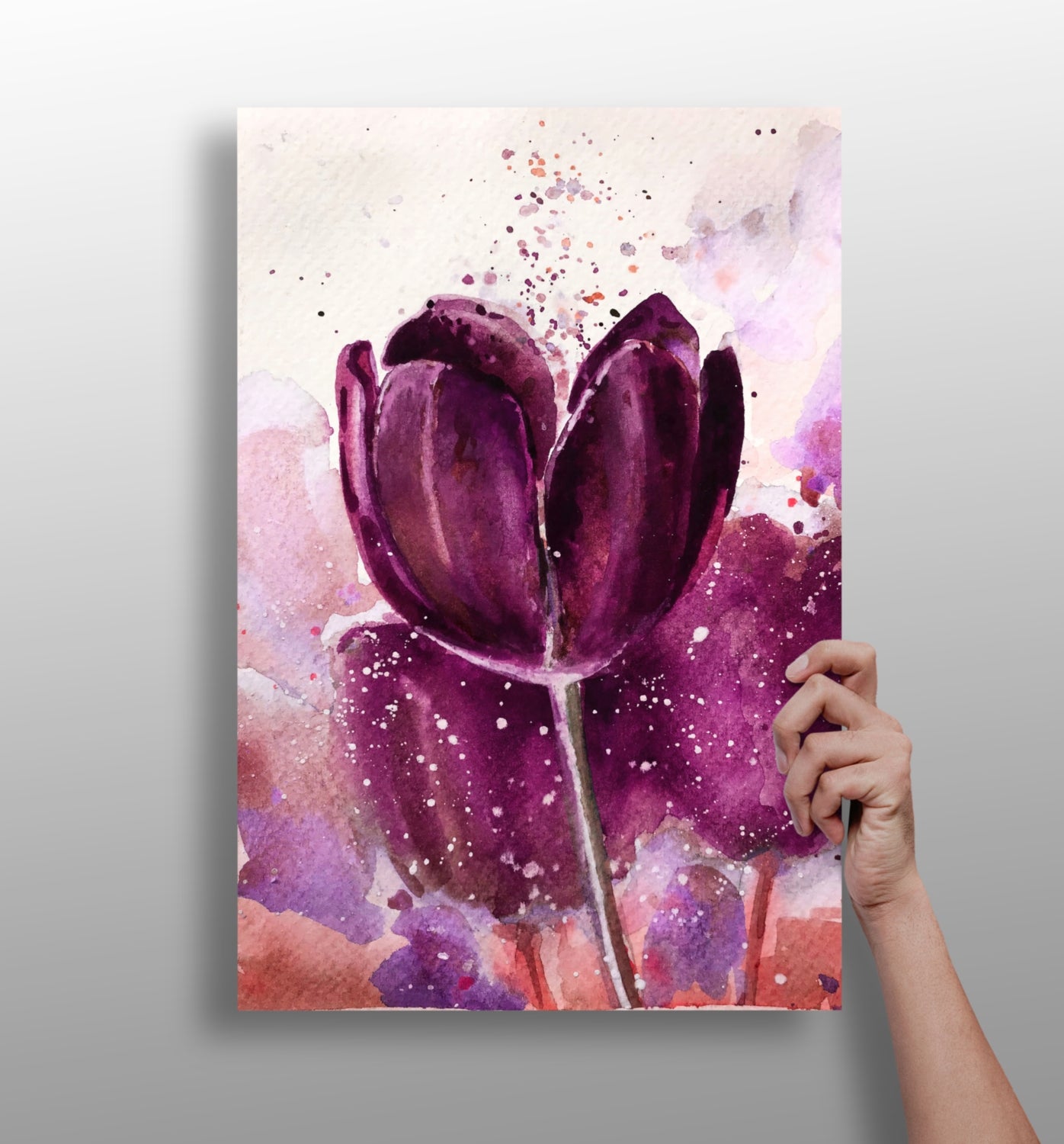 Tulip Aluminum Print