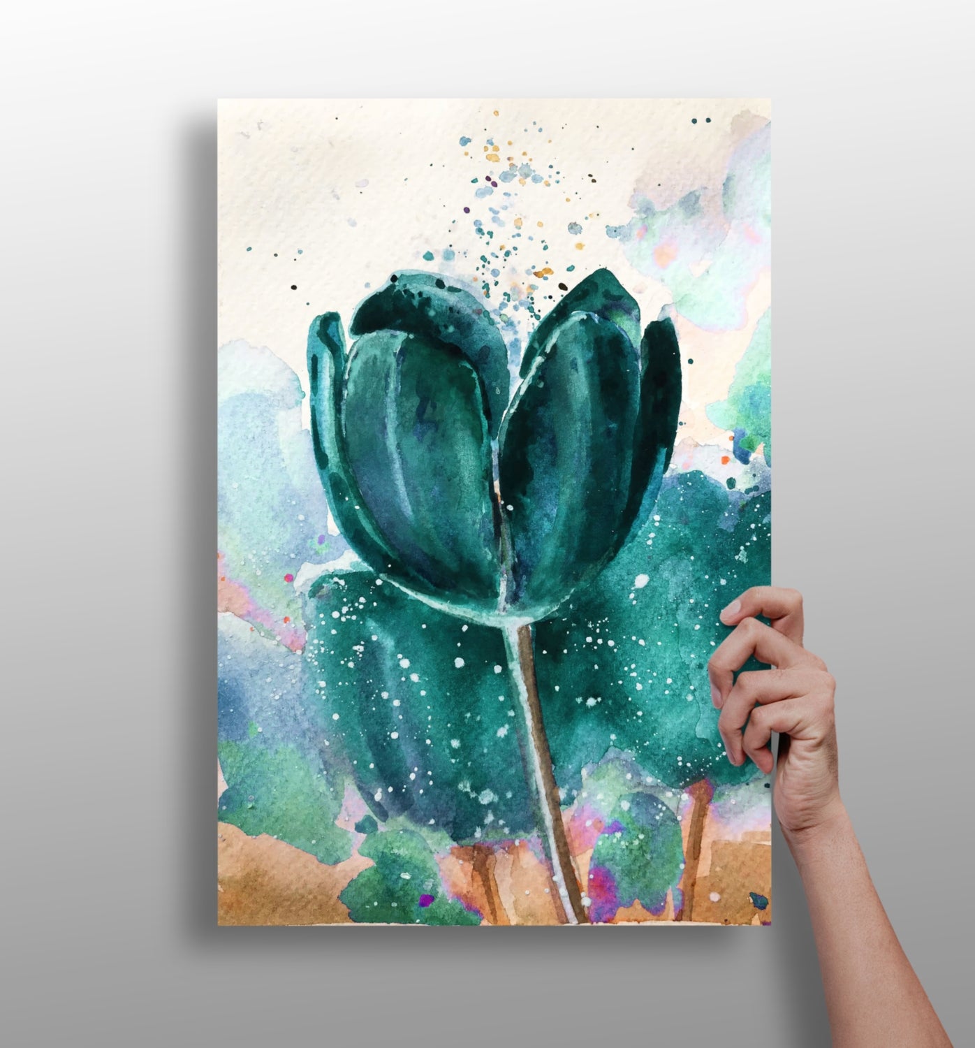 Tulip Aluminum Print