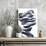 Abstract Woman Aluminum Print