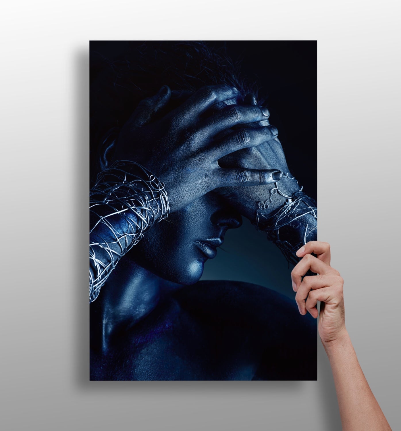 Woman Aluminum Print