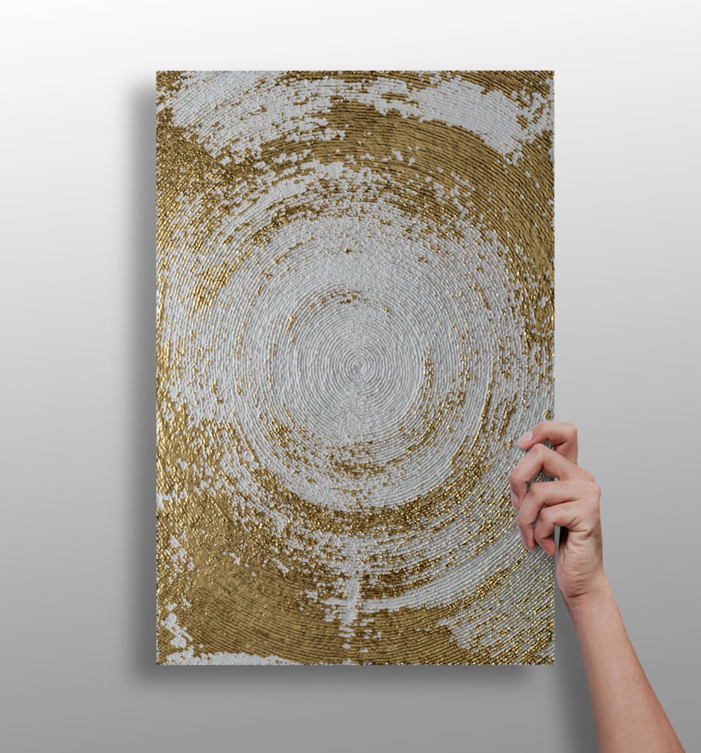 Abstract Elegance V2 Aluminum Print