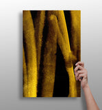 Shade of Gold V2 Aluminum Print