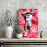 Rest Time For Astronaut Aluminum Print