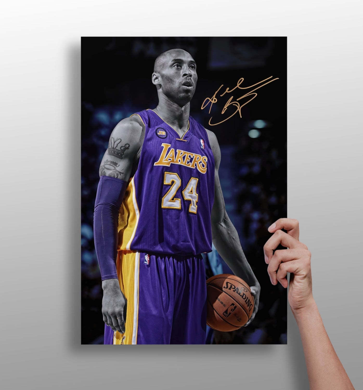 Kobe Bryant Aluminum Print