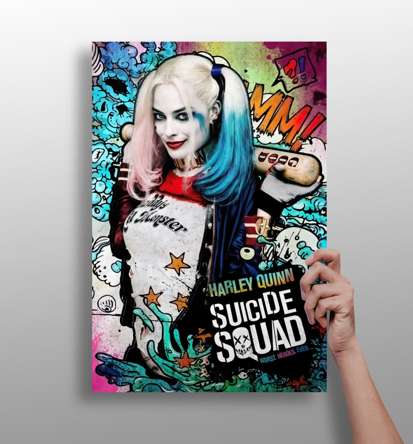 Harley Quinn Aluminum Print