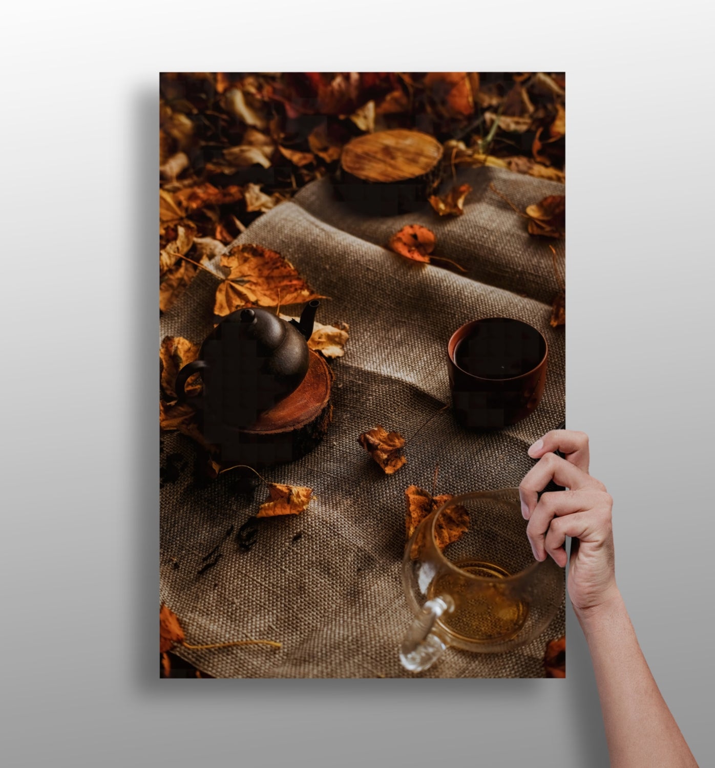 A Cup Of Tea Aluminum Print