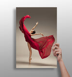 Ballet Dancer Aluminum Print