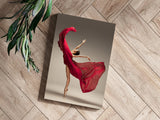 Ballet Dancer Aluminum Print