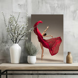 Ballet Dancer Aluminum Print