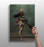 Ballet Dancer Aluminum Print