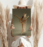 Ballet Dancer Aluminum Print