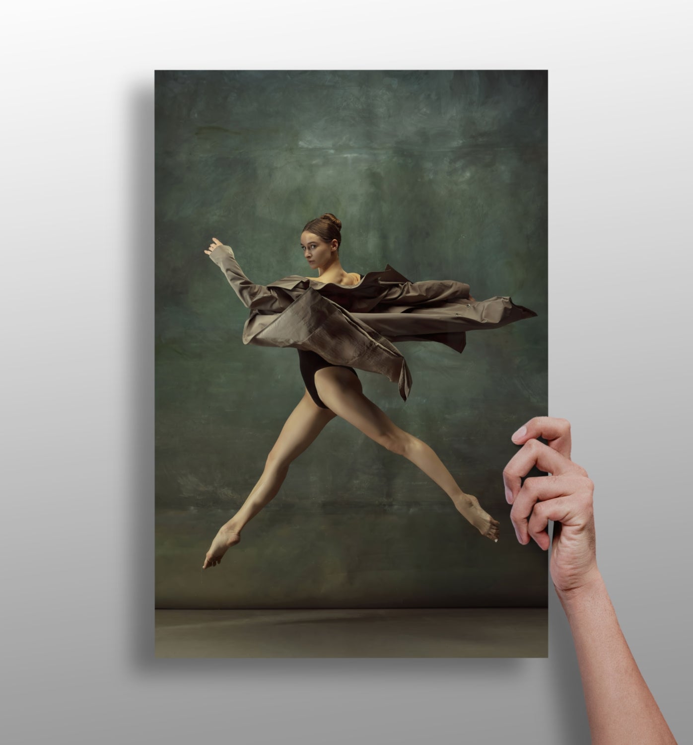 Ballet Dancer Aluminum Print