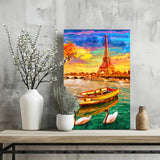 Eiffel Tower Aluminum Print