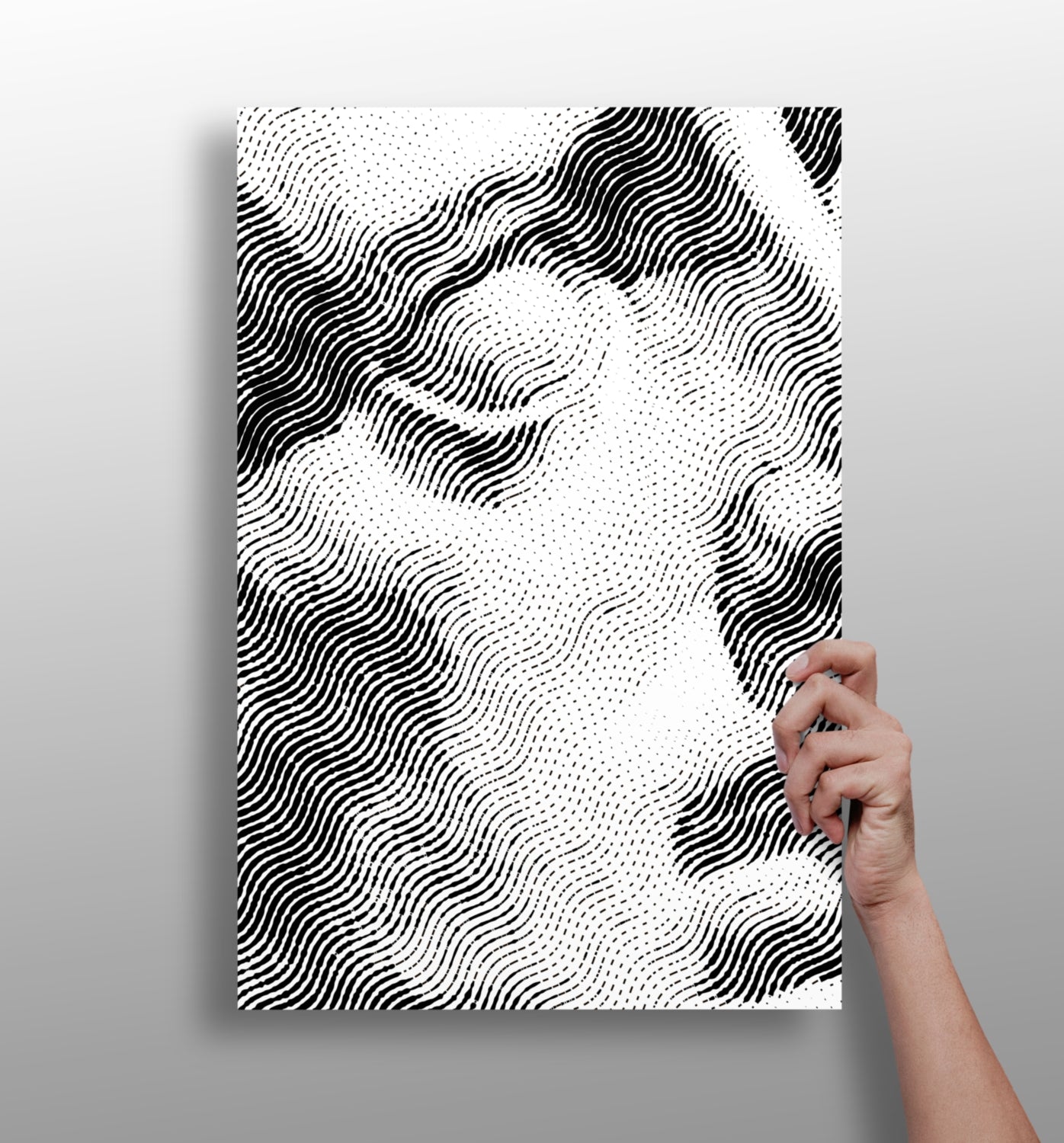 Statue Head Contemporary Aluminum Print