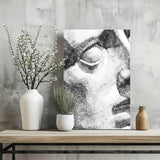 Statue Head Contemporary Aluminum Print