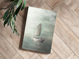 Sail in Mist Aluminum Print