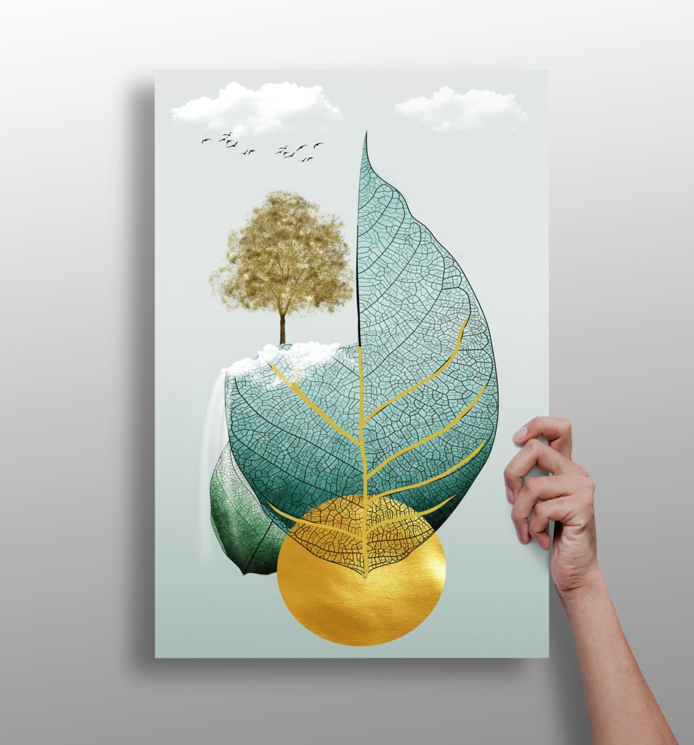 From Seed to Tree Aluminum Print