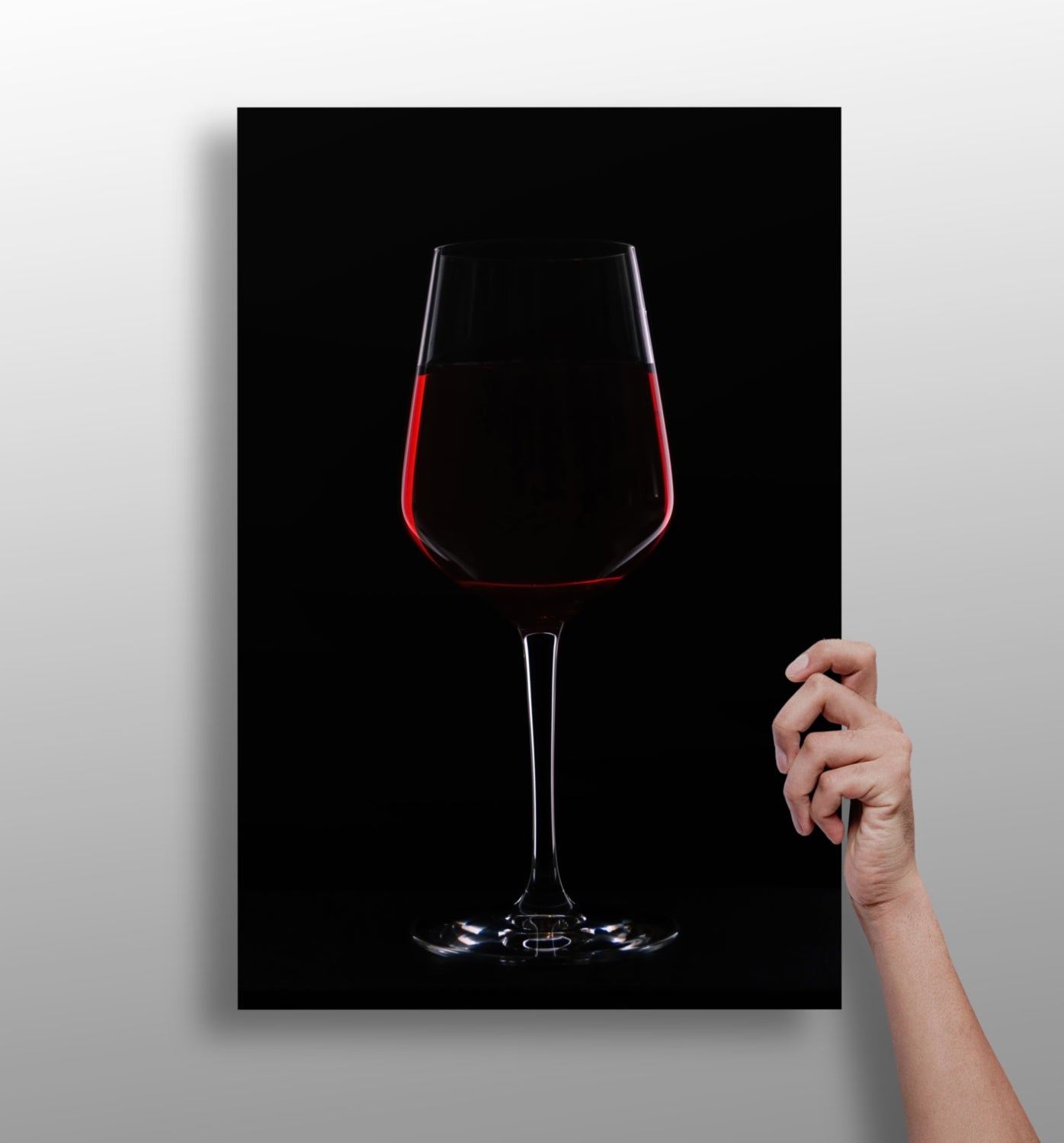 Red Wine Aluminum Print