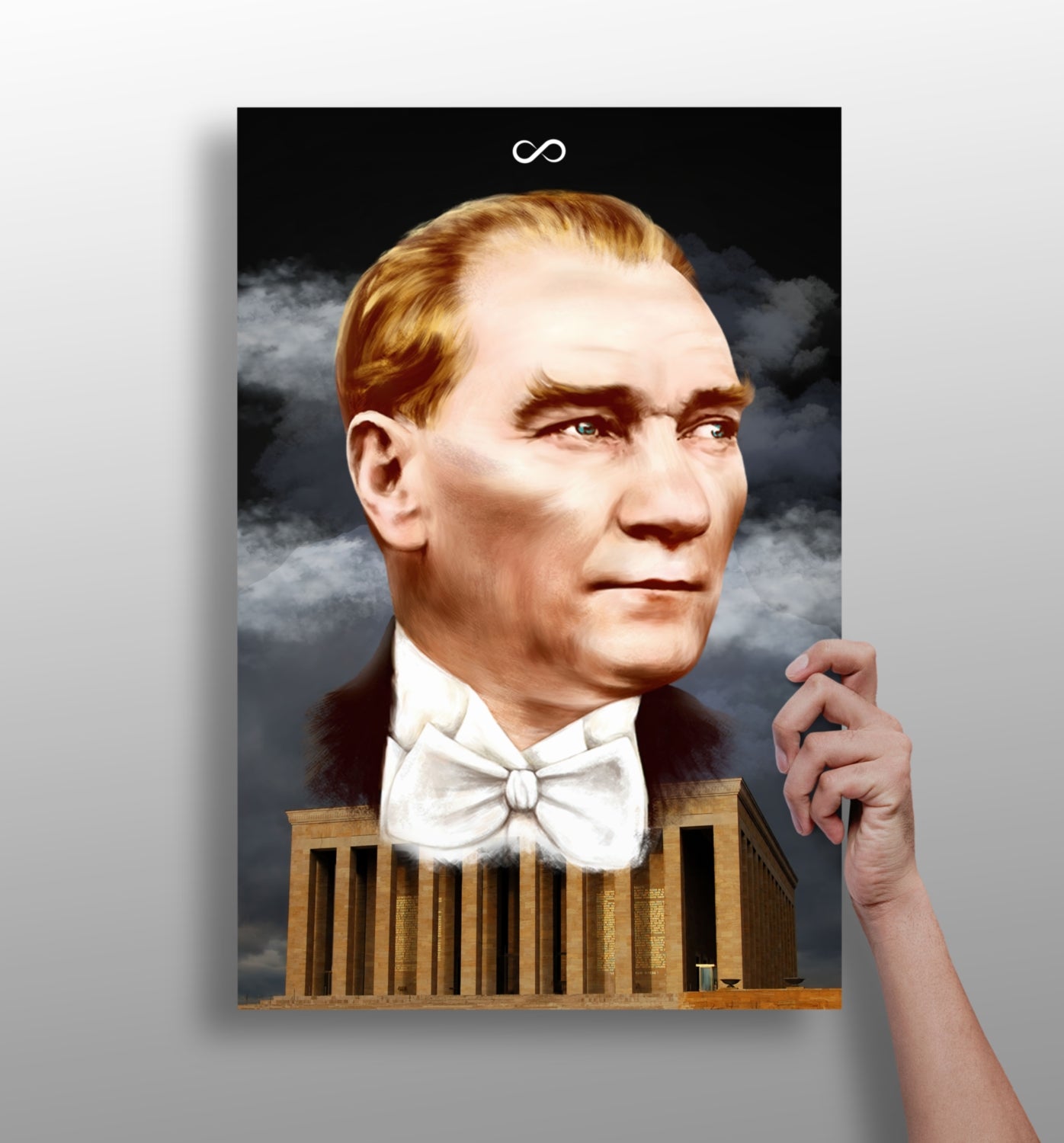 Ataturk Aluminum Print