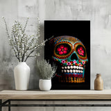 Sugar Skull Aluminum Print