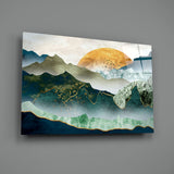 Sunrise Glass Wall Art