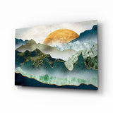 Sunrise Glass Wall Art