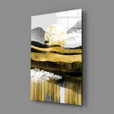 Abstract Glass Wall Art