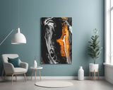 Abstract Glass Wall Art