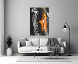 Abstract Glass Wall Art