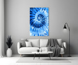 Blue Mosaic Glass Wall Art