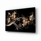 Flower Glass Wall Art