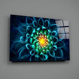 Flower Glass Wall Art