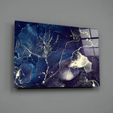 Abstract Depth Glass Wall Art