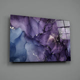 Abstract Depth Glass Wall Art