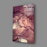 Abstract Depth Glass Wall Art