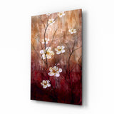 Daisies Glass Wall Art