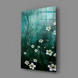 Daisies Glass Wall Art