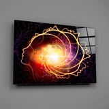 Space Glass Wall Art