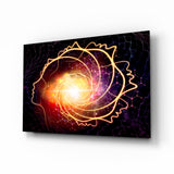 Space Glass Wall Art